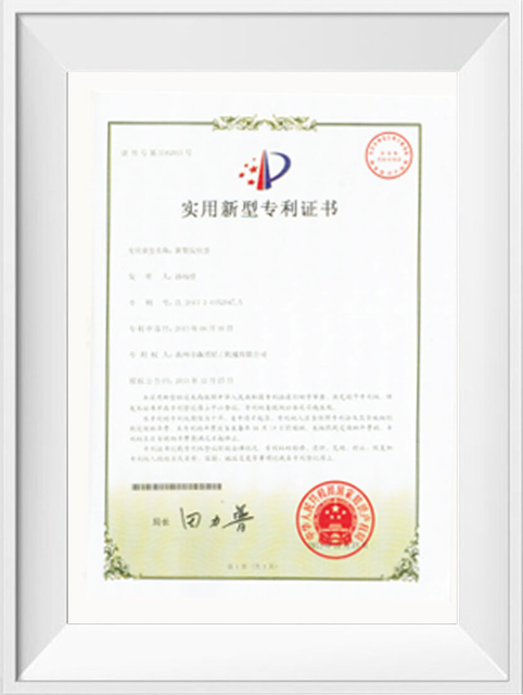Patent Registration Certificates