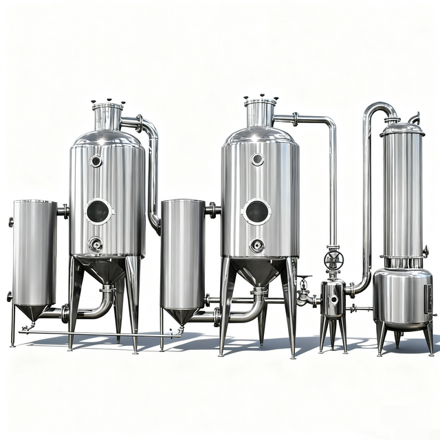 Dual-Effect Vacuum Concentrator for Pharma Food