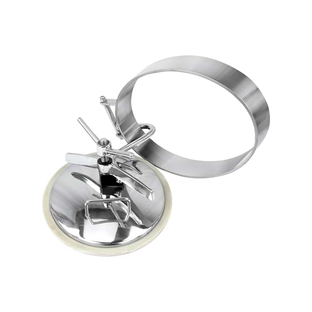 Food Grade Internal Open Elliptical Manhole with Stainless Steel Handle