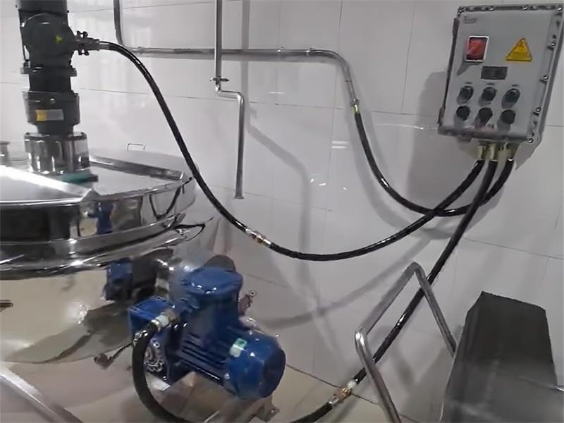 A Food Ingredient Processing Company - A Corner of The Extraction And Concentration Workshop 