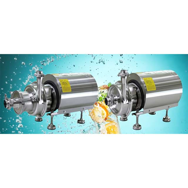 Sanitary pump integration